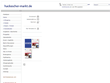 Tablet Screenshot of hackescher-markt.de